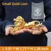 BNTR Lion Car Ornament Stocking Stuffers Cool Creative Electroplate Lion