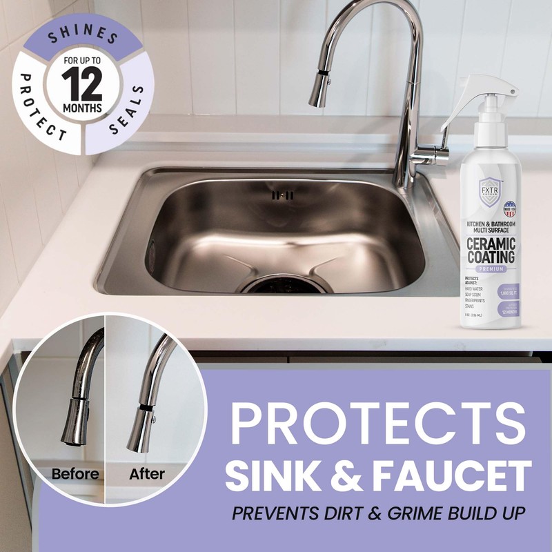 Fixture Shield Home Ceramic Coating Spray (8 oz) - SiO₂