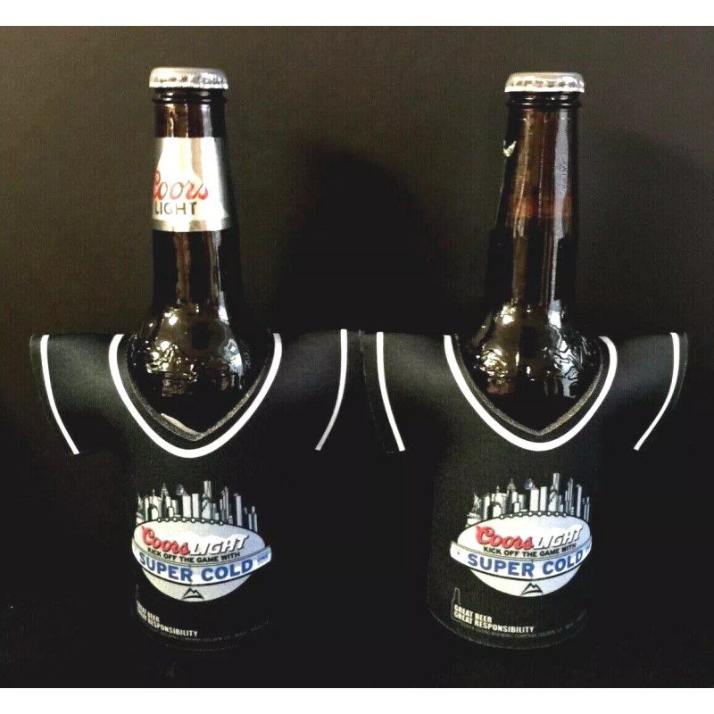 Coors Light Beer Bottle Koozie Classic Jersey 78 Logo -