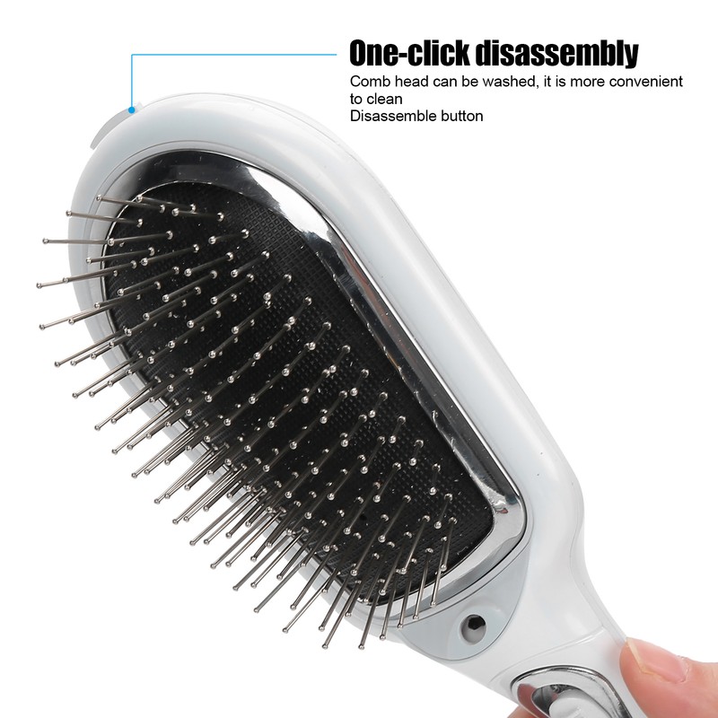 Electric Negative Ion Massage Comb Magnetic Therapy Vibration Scalp Massage