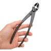200mm/7.9in Concave Branch Cutter High Strength Manganese Steel Diagonal Pliers