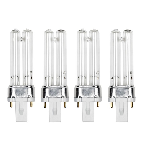 4 Pack LB4000 Replacement Bulb for Germ Guardian AC4825 AC4850PT AC4300BPTCA AC4300BPT AC4850 AC4900 AC4900CA AC4800 AC4900 Purifiers Replace 5W UV-C Bulb