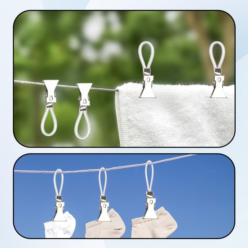 ZSUIQIN 30 Pcs Hanging Tea Towels Clip, for the Home,