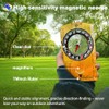 Outdoor Compass with Adjustable Declination, Magnifier, Ruler, Scale, Multifunctional Kids