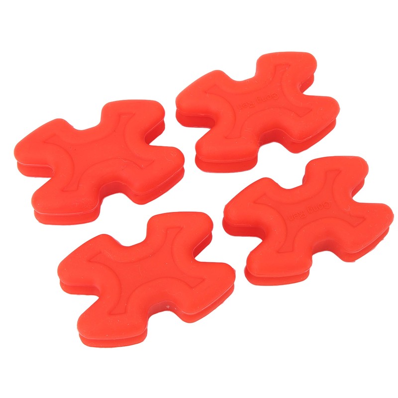 4pcs Bow Limb Dampener Wear Resistant Rubber Reducing Noise Vibration