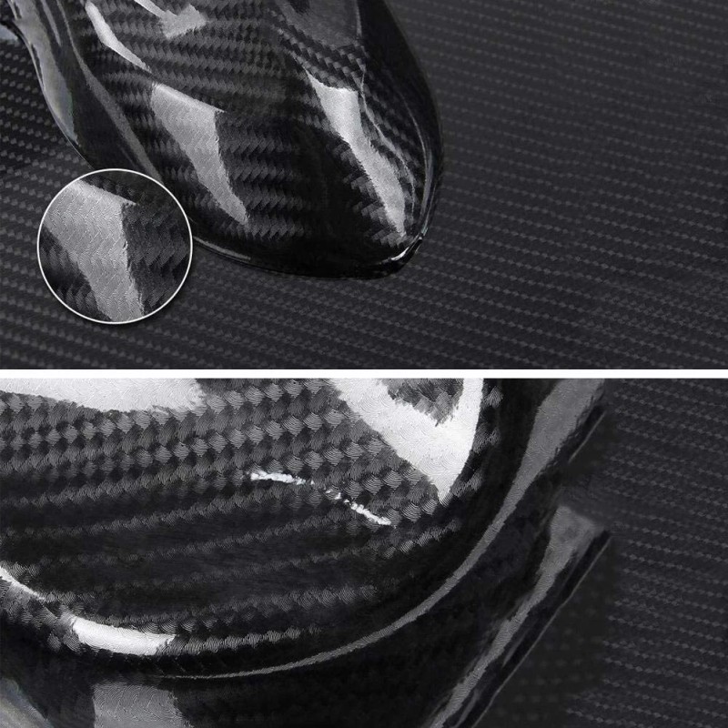 AUIMSOCO 7D Premium Super Gloss Carbon Fiber Vinyl Film Wrap
