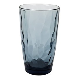 Cofan Hohe Gläser Set | Modell Jade | Fassungsvermögen: 47 cl | Farbe: Blau, Lila oder Transparent | Erhältlich in 6er-Packungen (Blau)