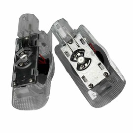 2Pcs Car Door Lights Logo Projector Wireless Ghost Shadow Lamp Laser Ghost fit for Toyota Sienna