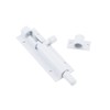 Bitray 3-inch Slide Bolt Latch White Slide Locks for Inside
