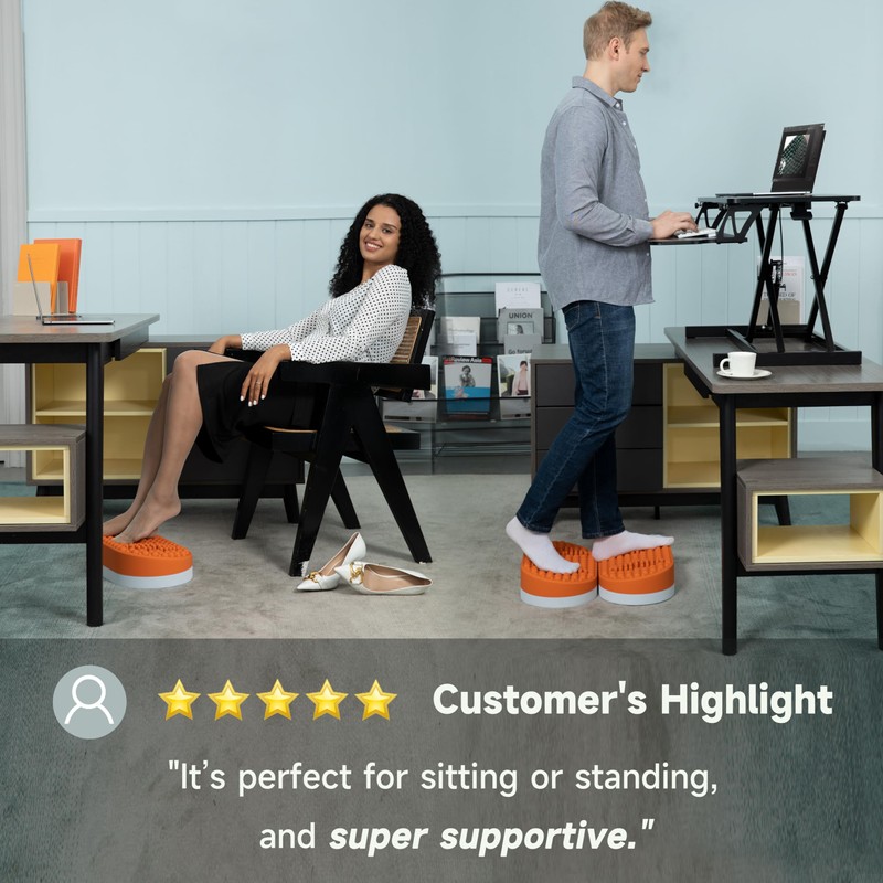 Dikdoc Foot Rest for Under Desk at Work, Home Office