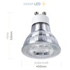 Sweet Led Surface-Mounted Spotlight GU10 Made of Aluminium - Ceiling