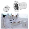 Boat Filler Right Angle Clamshell 316 Stainless Steel Hardware for