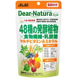 Asahi Group Foods Dianatula Style 48 Fermented Plants x Dietary Fiber, Lactic Acid Bacteria, 240 Tablets (60 Day Supply)