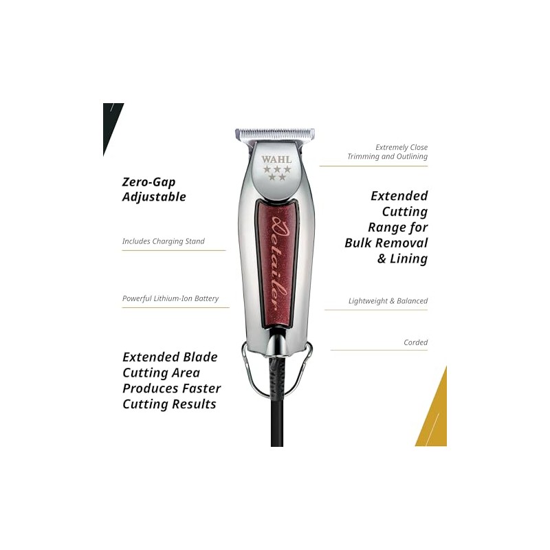 Wahl 8081 Detailer Corded Trimmer Rasuradora detalladora