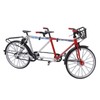 Bicycle Model Tandem Bicycle 1/10 Simulation Bike Detachable for Boys
