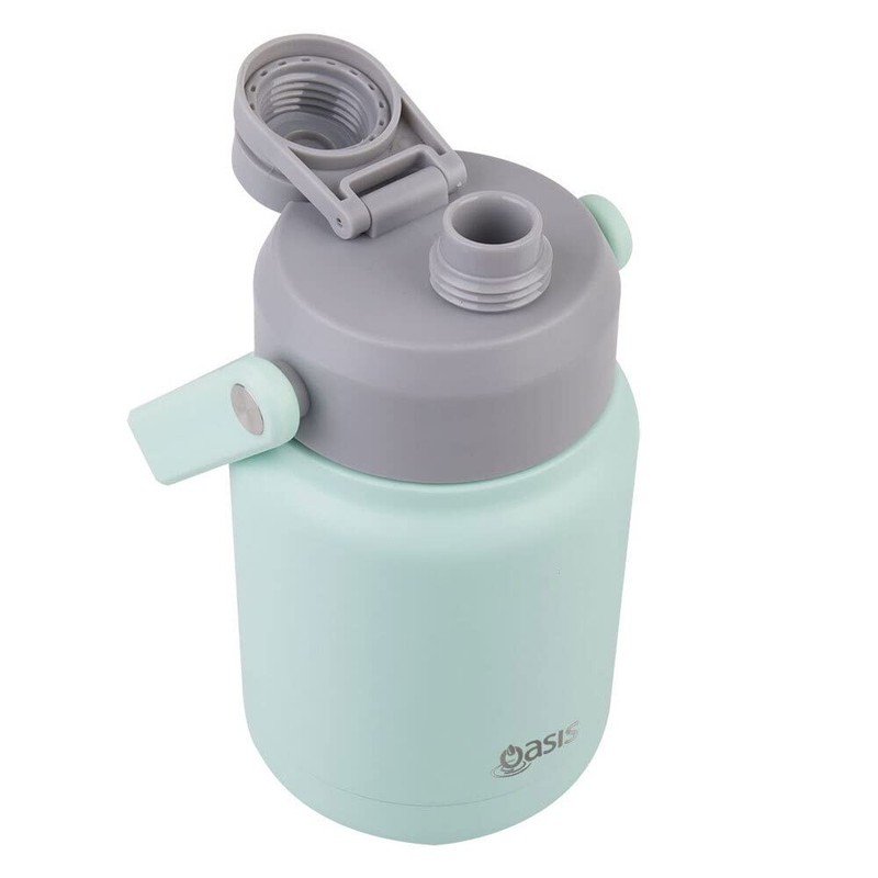Oasis Stainless Steel Double Wall Insulated Mini Jug W/Carry Handle