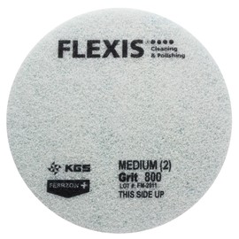 FLEXIS KGS Floor Cleaning & polishing Pads 16 inch, grit 800 - Blue (2 Pack)