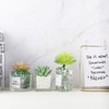YiYa Green Flat Marble Decorative Beads Glass Gems for Home