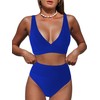 Hilinker - Traje de baño de bikini de leopardo para