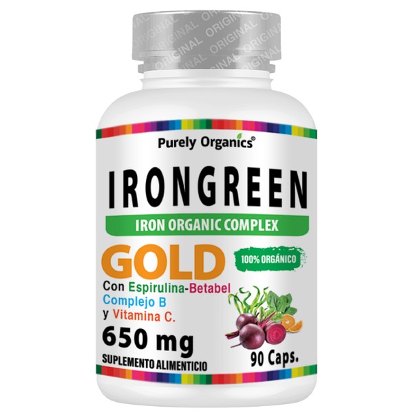 IronGreen, Bisglicinato de Hierro. Impulso Natural: Refuerzo de Hierro, Poder