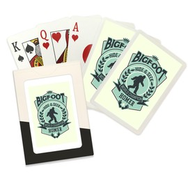 Lantern Press Homer, Alaska, Bigfoot Hide and Seek, (52 Playing Cards, Poker Size Card Deck with Jokers)