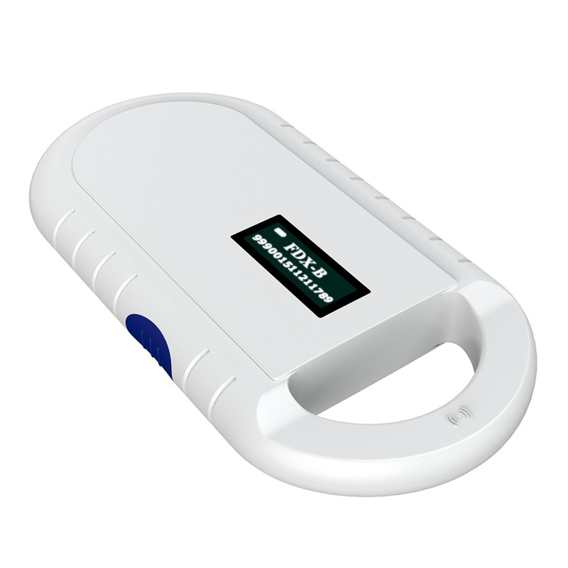 Portable Handheld Animal Chip Reader Pet Microchip Scanner Universal RFID