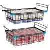iSPECLE Deep Freezer Organizer Bins - 3 Pack Large Freezer