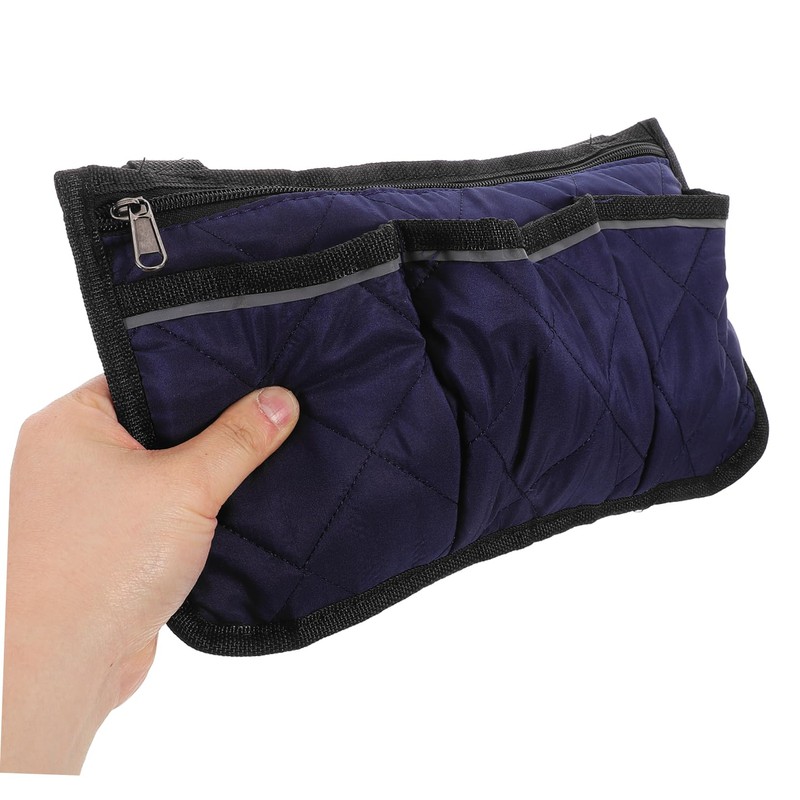 Healeved Robust Wheelchair Armrest Side Bag Walker Accessories Easy Installation