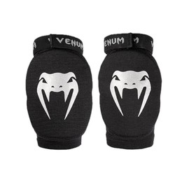 Venum, Kontact Elbow Protectors, Men's, XL, Black/Silver