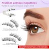 vantisan Pestañas Magneticas Naturales, Pestañas Postizas, Pestañas Magnéticas con Aplicador
