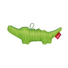 SIGIKID RedStars Crocodile Grasping Toy with Rattle: Grip, Discover, Play, for Babies from Birth, Item No. 42896, Green, 17 cm