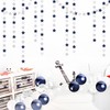 Navy-Blue White-Silver Party-Decorations Birthday Garland - 62ft Twinkle Little Star