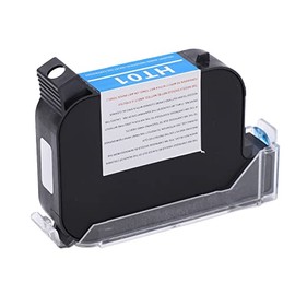 Cartucho de Tinta para Impresora Portátil HT01 42 ml, Reemplazo de Tinta para Impresora de Inyección Cartucho Compatible con Modelos de Tinta (Azul)