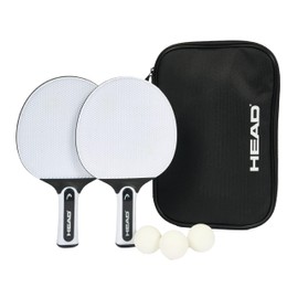 Rubberized Outdoor TT Paddles 2 Pk & Balls