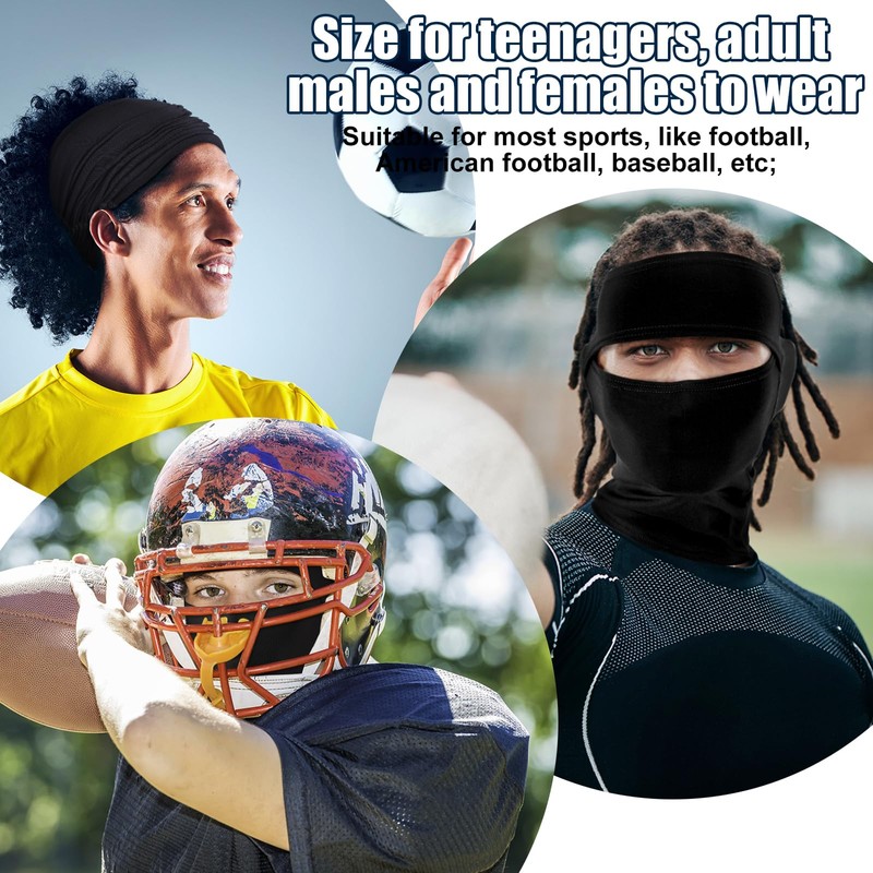 Eurzom 3 Pcs Open Top Balaclava Face Masks Ski Masks