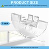 3 Pack Cordless Honeycomb Shade Lift Handles for Graber Bali