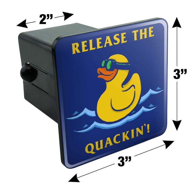 Release The Quackin' Kraken Rubber Duck Funny Humor Tow Trailer