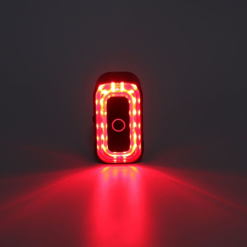A07 Smart Bike Tail Light 16LED Highlighted Smart Bicycle Rear