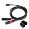 3.5mm Male to 2 XLR Male Cable Audio Line Cable