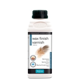 Polyvine Wax Finish Varnish Dead Flat 500ml