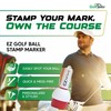 EZ BALL STAMP Golf Ball Stamp/Stamper - Ultra Quick Drying,