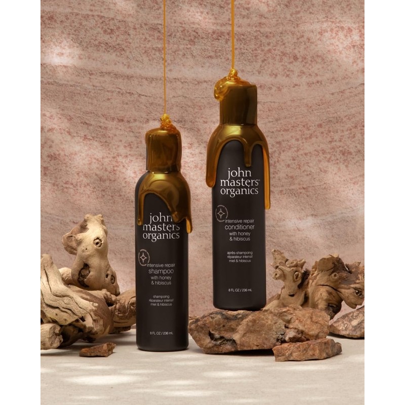 John Masters Organics Intensive Repair Shampoo with Honey & Hibiscus