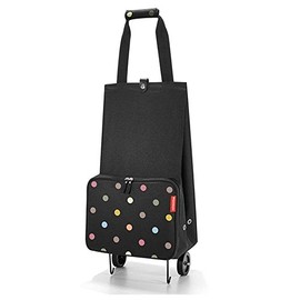 reisenthel foldabletrolley dots - Faltbarer, kompakter Einkaufswagen - einfach zu verstauen