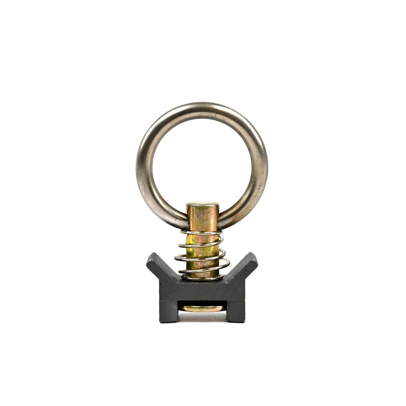 VanEssential Venture L-Track Spring Loaded Adjustable Tie Down Ring -