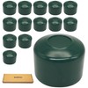 SKIR'CO RAL 6005 Fence Post Caps Round 40 mm Green