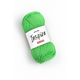 Art of Yarn 100% Cotton Mercerized Yarn Fine, Soft, Fino 2 for Crochet, Knitting, Baby Blankets, and Crafts 50g (1.76 oz), 185 yds, Perfect for Amigurumi Knitting (99226, Inspira-Pack 1)