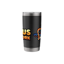 Genetic Science Gene Sequencing DNA Geneticist Stainless Steel Insulated Tumbler