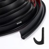 RV Rain Gutter 1/2 Inch Height Plastic Drip Rail PVC