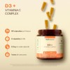 Vitamina D3 Multivitaminico 3 en 1 con Vitaminas D3, C