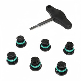Losato oil drain plug, oil pan drain screw 06L103801,6 with removal wrench, suitable for Volkswagen, Audi 3 EA888